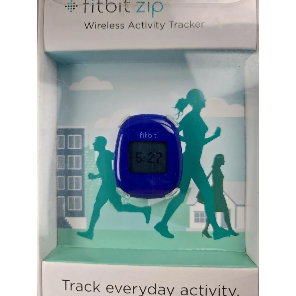 Fitbit Zip FB301C Wireless Activity Tracker Black Tested New Old Stock Clip On